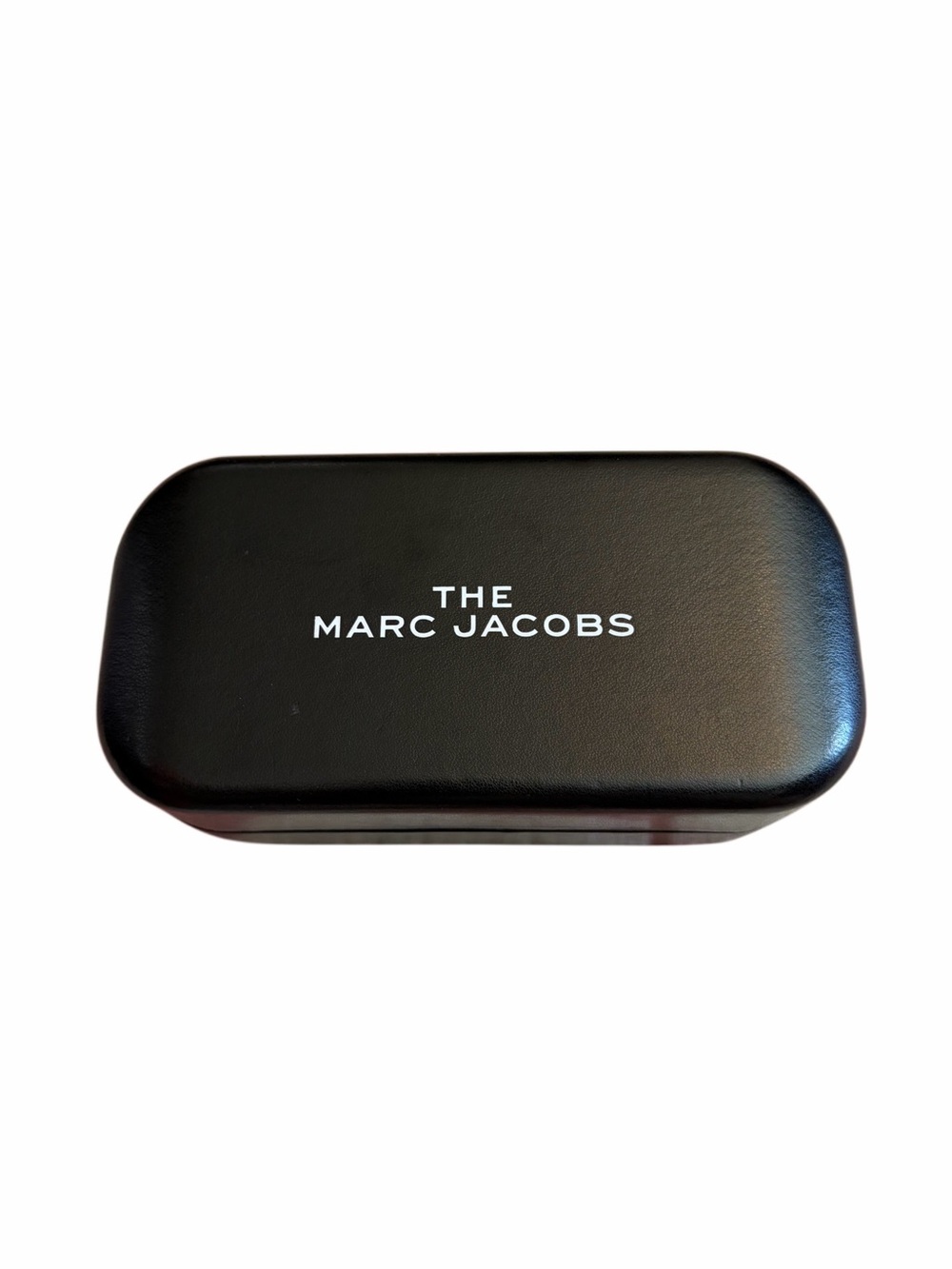 Marc Jacobs Black Eyewear Case with White Logo